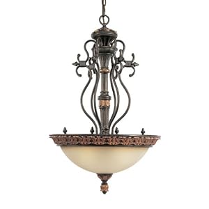 Thomasville Barcelona Old Iron Crackle Pendant