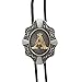 Scheppend Classical Gold Plated Capital Letters Western Cowboy Bolo Tie