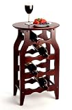 Winsome 92825 Espresso Beechwood WINE RACK 8-BTL
