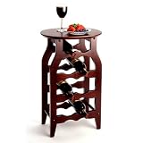 Winsome 92825 Espresso Beechwood WINE RACK 8-BTL by Canon