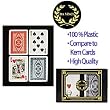 Da Vinci Ruote Poker Regular 2 Deck Set - Playing Cards > 100% Plastic > DaVinci