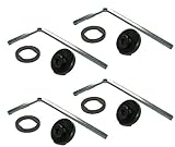 Dewalt DCS355B / DCS355D1 / DWE315K Oscillating Tool (4 Pack) Replacement Flange Assembly # 90587554