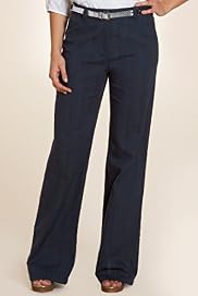 Per Una Roma Pure Cotton Wide Leg Trousers with Belt