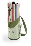 Picnic Time Wine Duffel Riviera Wine Duffel With Carry Strap And Corkscrew (Sage Green)