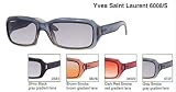 Yves Saint Laurent - Yves Saint Laurent 6008/S Sunglasses(Color-Code=06W9 - Dark Red Smoke Frame,Red Gradient Lens,Frame Size=55-17-135)