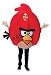 Lets Party By Paper Magic Group Rovio Angry Birds - Red Bird Child Costume / Red - Size Standard (Up to - Size 12)