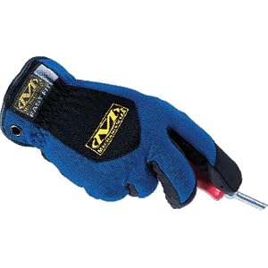 Fast Fit Gloves, L, Blue, Mechanix Wear (1 Pair) by Mechanix