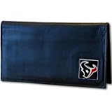 NFL Houston Texans Leather Checkbook Cover