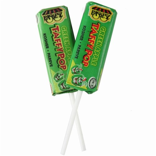 Green Apple Taffy Lollipop by Oh! Nuts