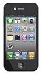 Etui skin pour iPhone 4 et Protecteur d'écran - Noir