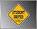 Student Driver Be Patient Safety Vinyl Decal Bumper Sticker 6"x6"