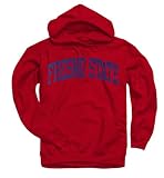Fresno State Bulldogs Red Arch Hooded Sweatshirt