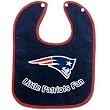 New England Patriots Two-Toned Snap Baby Bib