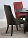 Dining Side Chair with Brown Upholstery (set of 2) - Coaster 101593