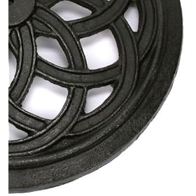 Cast Iron Celtic Lattice Umbrella Base by 