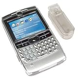 For Motorola Q Hard Case Cover Protector w/ Removable Clips - Crystal Clear