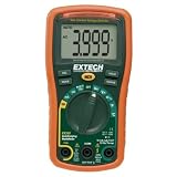 Extech EX330 Autoranging Mini Multimeter with Built In Thermometer with Type K Remote Probe