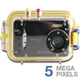 41yTjox9ntL. SL160  VuPoint DC WPC ST 591B VP Waterproof Digital Camera   5 Megapixel, 16MB Memory, 2.0 LCD, USB, SD Slot, Black