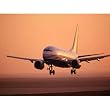 Airplane (Landing) Art Poster Print - 13x19