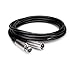Hosa MCL-103 XLR3F to XLR3M Microphone Cable, 3 Feet