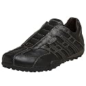 Geox Men's Winter Snake Slip on Sneaker,Black Oxford,45 EU (US Men's 12 M)