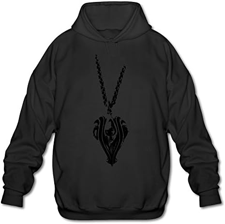 Men's Fire Emblem 25th Anniversary Azura Necklace Hoodies Black