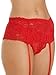 Silky Hosiery Women's 4-Strap Wide Lace Suspender Belt