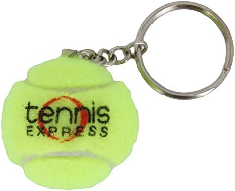 Yellow Tennis Ball Keychain