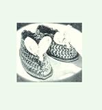 Child's Rabbit Slippers. Vintage Crochet Pattern [Annotated]