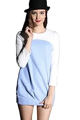 Wrap Wool Long Sleeves Spring Party Dress 