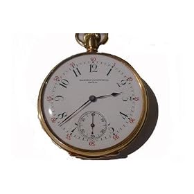 Click here to buy Vintage Antique watch: Vacheron and Constantin 18k Gold Pocket Watch with Miniature Polychrome... by Vacheron Constantin.