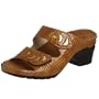 Helle Comfort Women's Elodia Slide,Camel,12 M