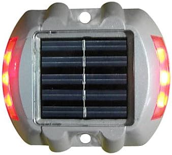 zhou you Solar Deck Light Underground Light, 6PCS Super Bright LED, Plastic And Aluminium Alloy