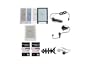 Crazyondigital Kindle DX skin Black + skin Clear + skin Pink + skin Clear + Hard Crystal Case + Auto car charger + home travel charger + 2x Screen protector + Compatible earphone + Complement Crazyondigital fishbone headphone winder