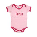 ABCD - Girls Rocker Retro Ringer Tee Silly Baby... by La Retro Baby