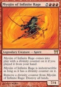 Myojin of Infinite Rage (Magic the Gathering : Champions of Kamigawa #181 Rare)