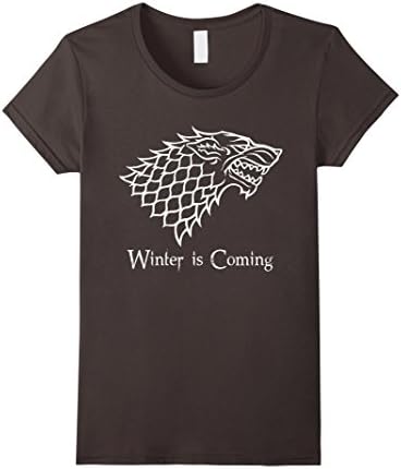 Women's Winter is Coming - Stark - T-Shirt Medium Asphalt