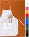 Big X - 2 Pocket - 28 Inch Apron, White