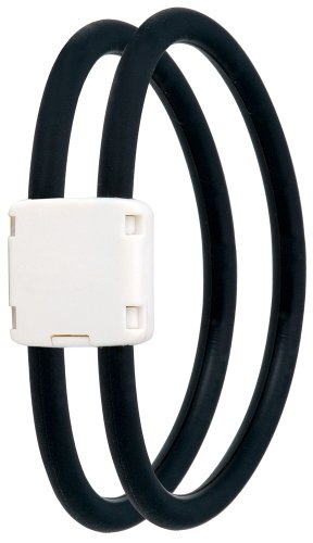 Trion Dual Loop Lite Wristband (Black/Black, Large)