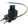 ELECOM �m�[�gPC�d���v���O/3pin-2pin/���� T-PCAD32V