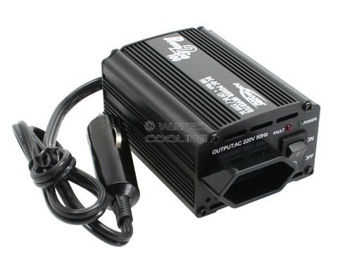 Ansmann Power 2 Go 100 Spannungswandler (DC/AC Inverter 12-220 Volt, 100 Watt) silber