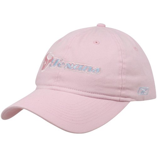 Reebok Houston Texans Ladies Pink Slouch Adjustable Hat