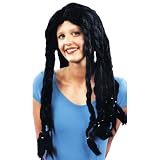 Theatre Costumes Accessory Wigs Black Dredlock Wig Rasta Rastafarian Dreads Dreds Reggae