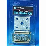 C.E. Smith Axle Tie Plate Kit, 1-1/2 - Square Axle