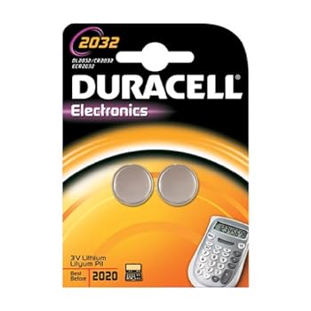 Duracell - 75072668 -2 Piles Spéciales Appareils Electroniques - 2032 Grand Blister Duracell - 75072668 -2 Piles Spéciales Appareils Electroniques - 2032 Grand Blister