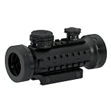 BSA 30-mm Stealth Tactical Illuminated Red Dot Rifle Scope