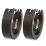 ADAMO Edelstahl Herren-Creolen "Darkness" 14mm von ADAMO