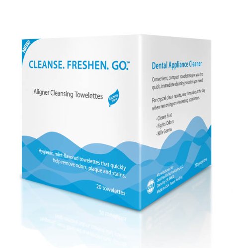 Aligner Cleansing Towelettes (20 Ct) (3 Pack)