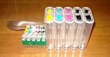 Empty Ciss System for Epson Workforce 30 for Sublimation and Pigment Ink Use