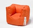 FAUTEUIL POUF POUR ENFANT - ORANGE - HYPER CONFORTABLE